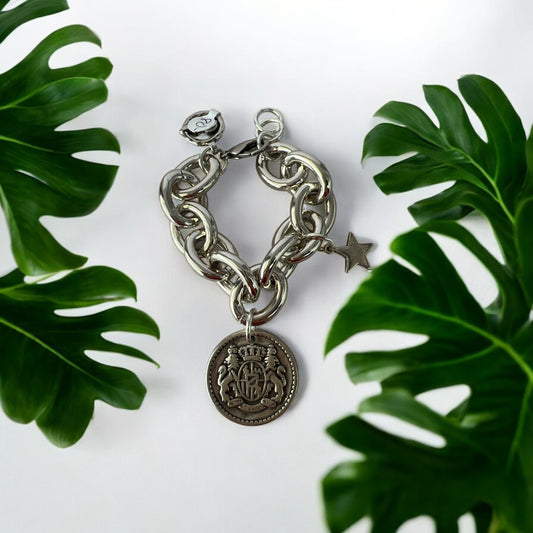 Big Coin Bracelet