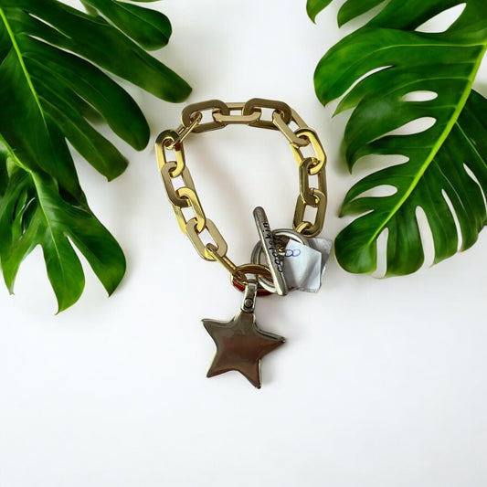 Gold Star Bracelet