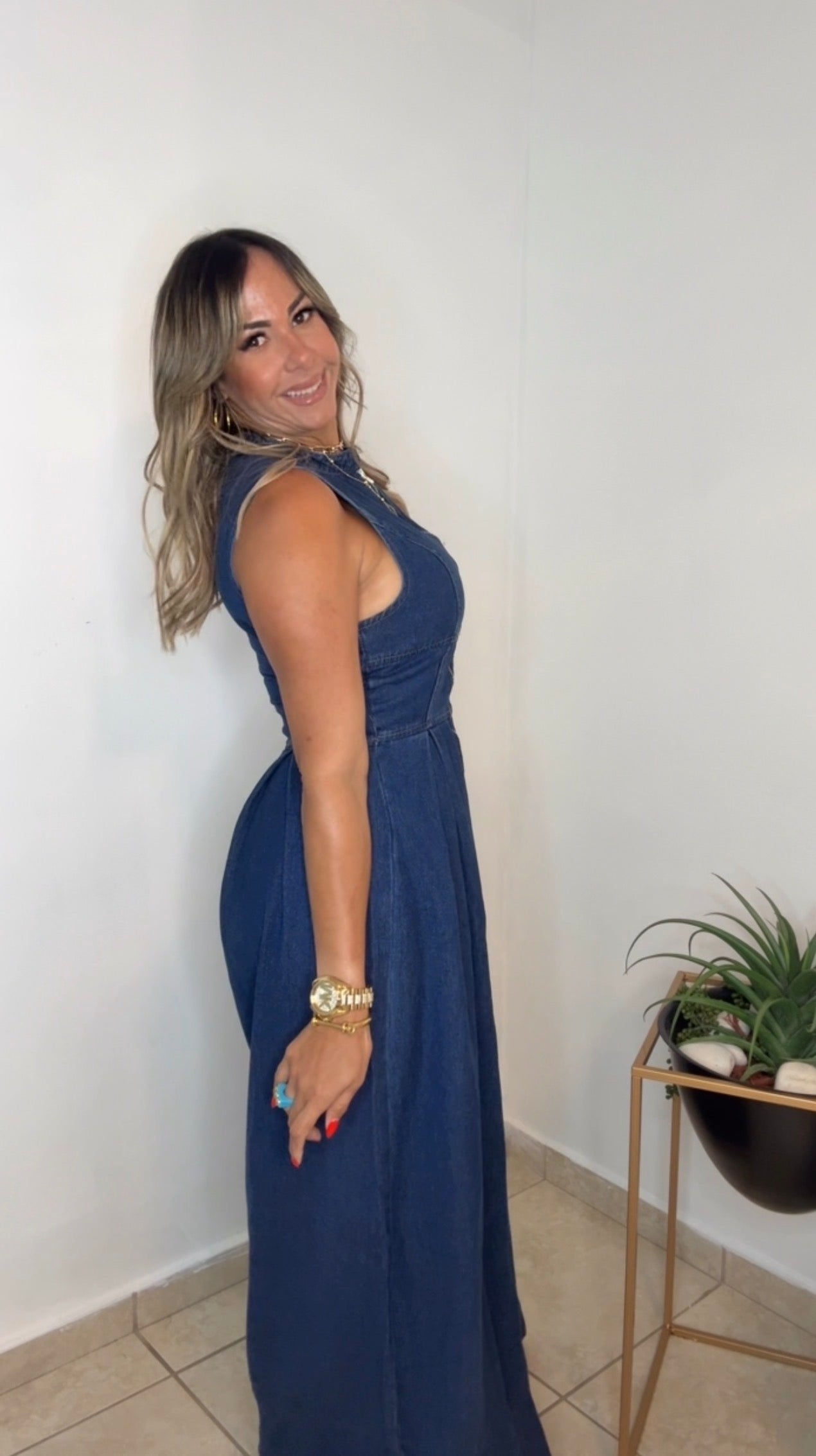 Denim Icon Jumpsuit
