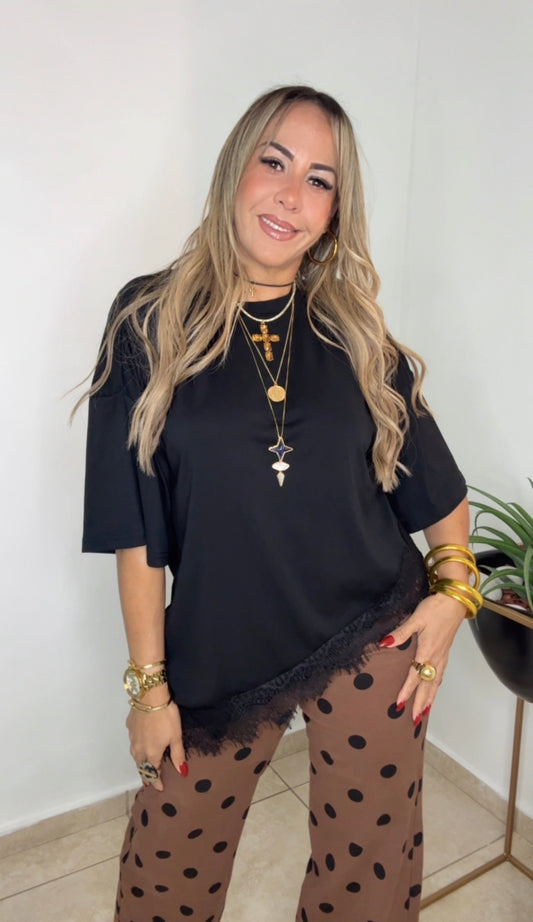 Black Perfect Blouse (CORRE (OVERSIZE) PRE- VENTA! Llegando PROXIMA SEMANA
