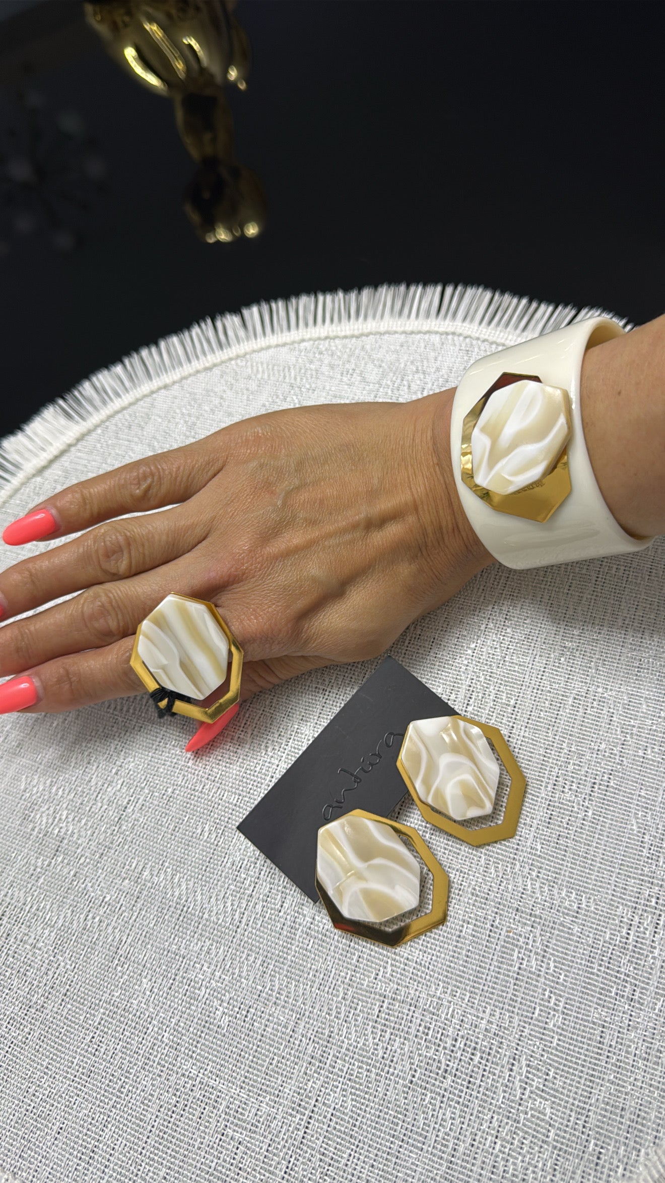 Trio Cuff, Anillo, Aretes