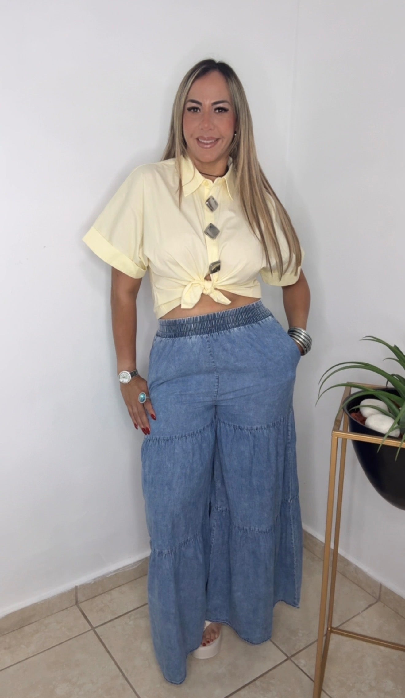 Chic Denim Flared