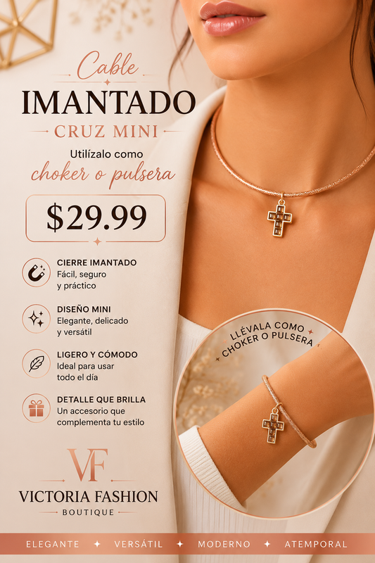 Cable Imantado Cruz Mini