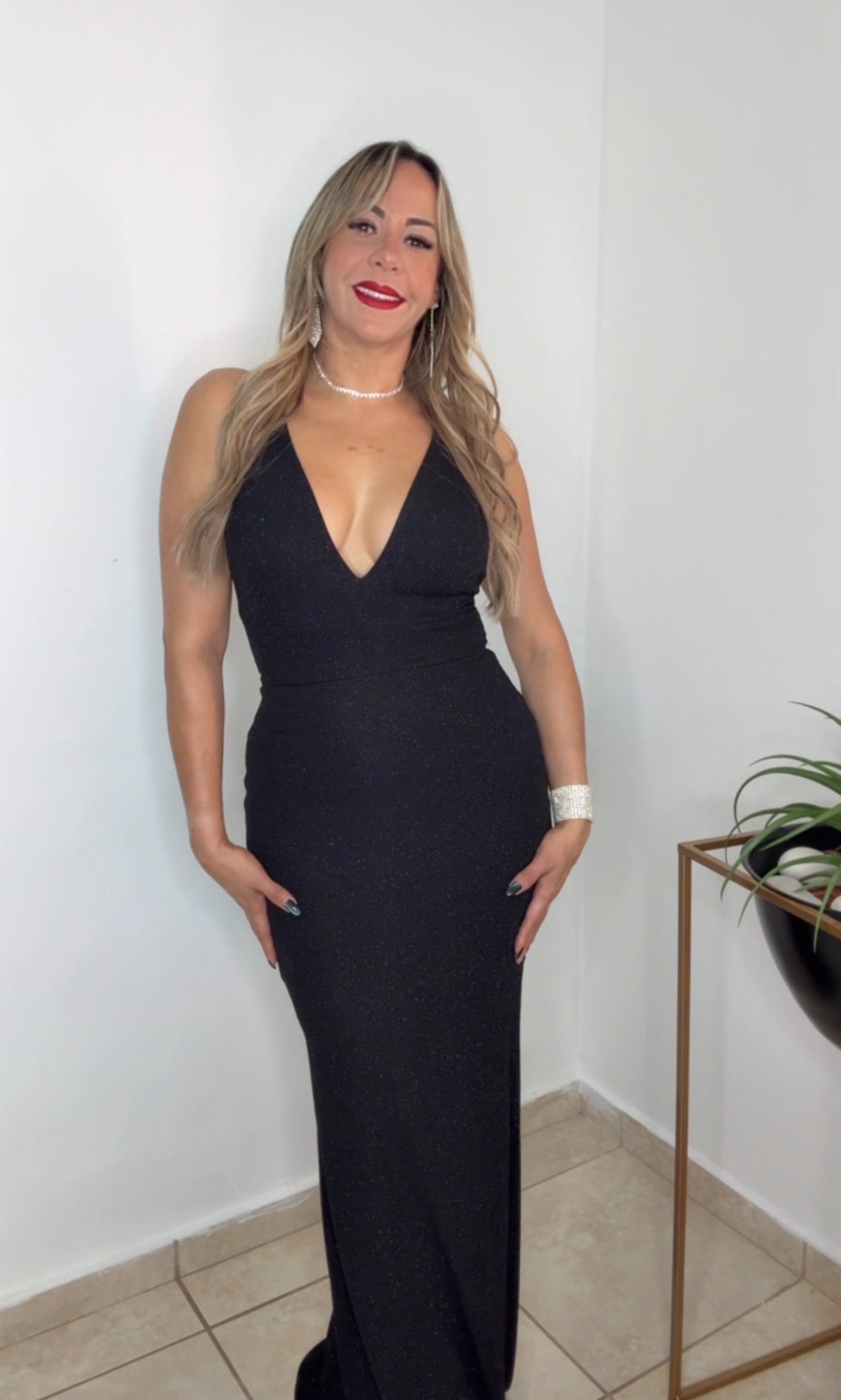Black Night Dress
