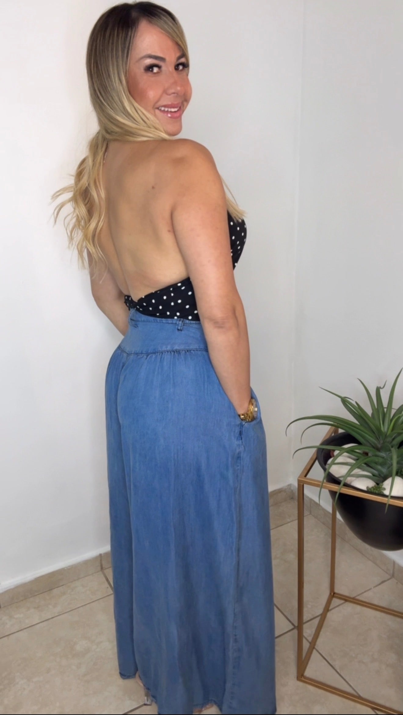 Palazzo En Denim