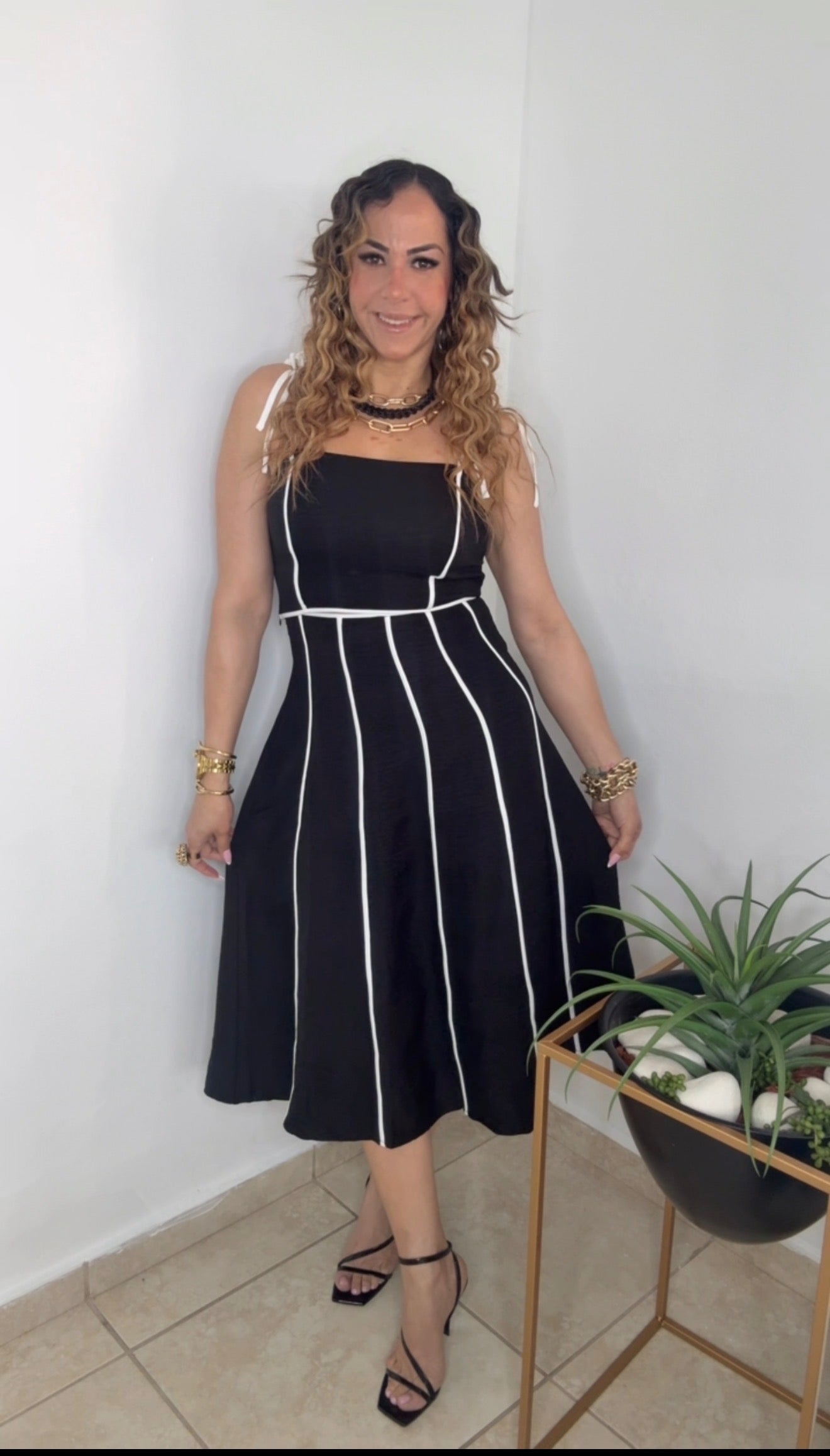 Black And White Cute Set