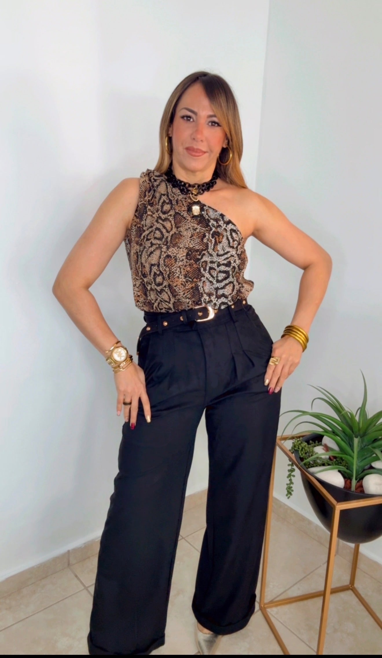 Snake Elegant Blouse