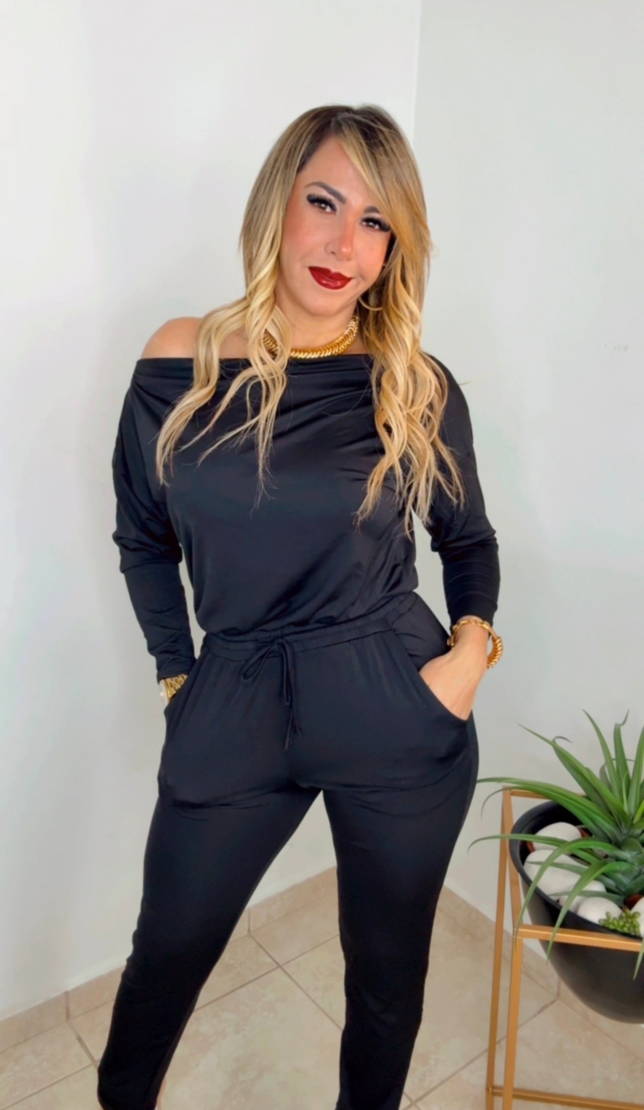 Black Elegant Jumpsuit
