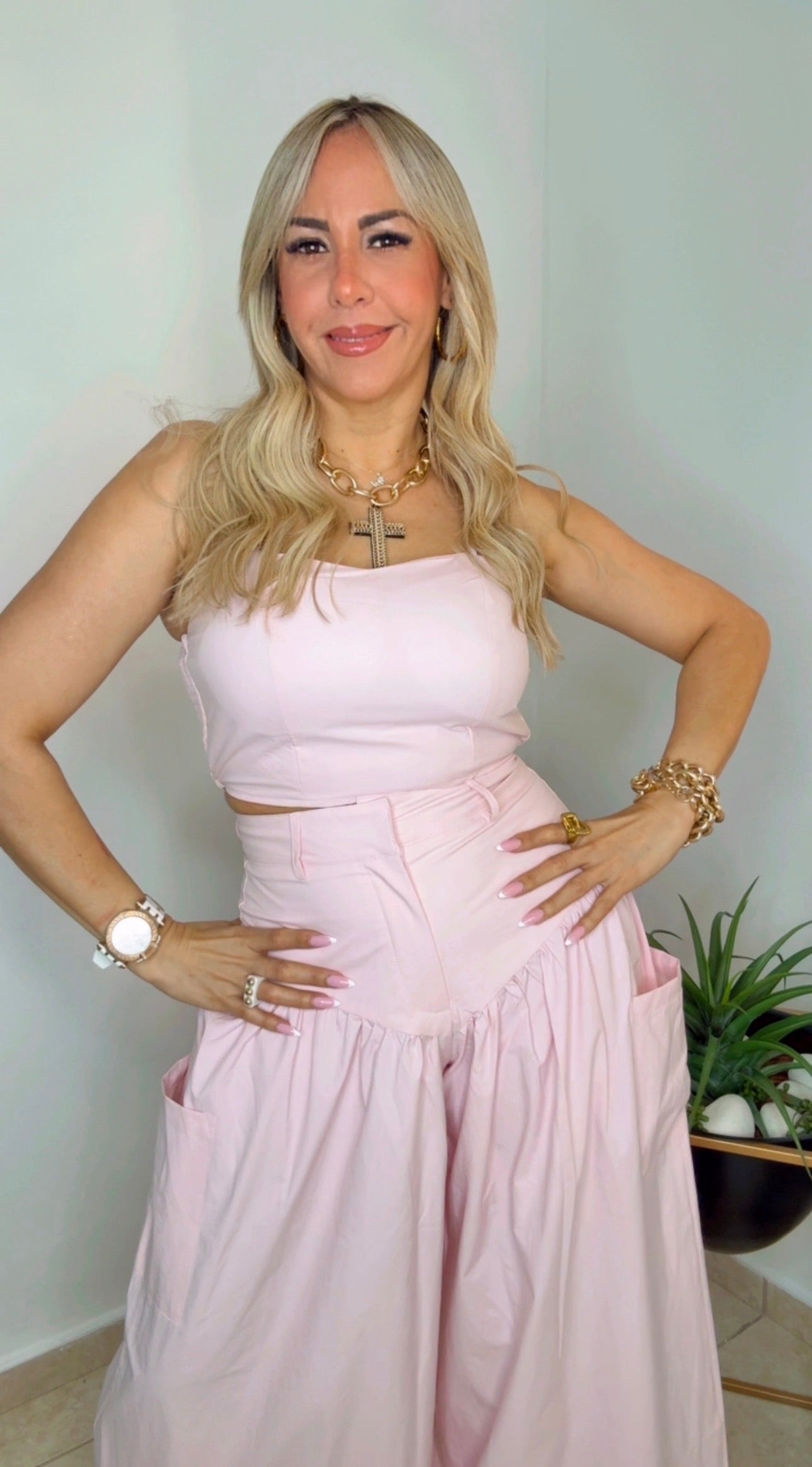 Baby Pink Ibiza Luxe Set