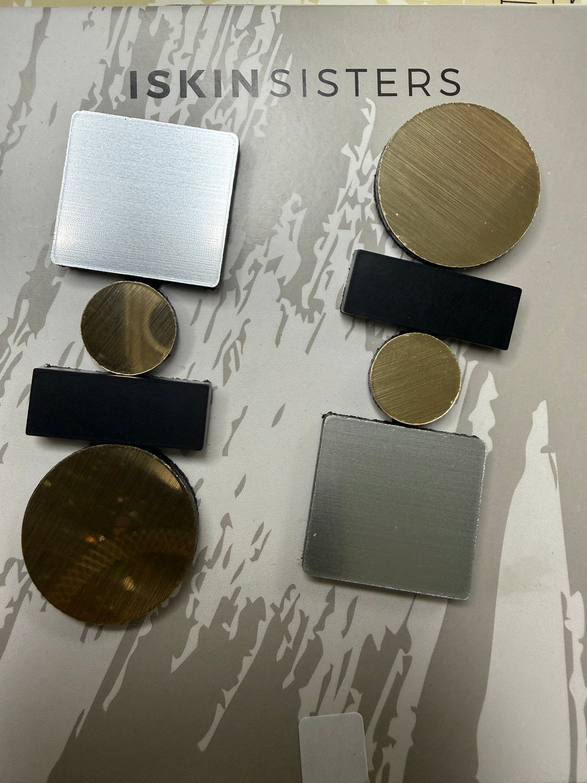 Set Silver + Black + Gold