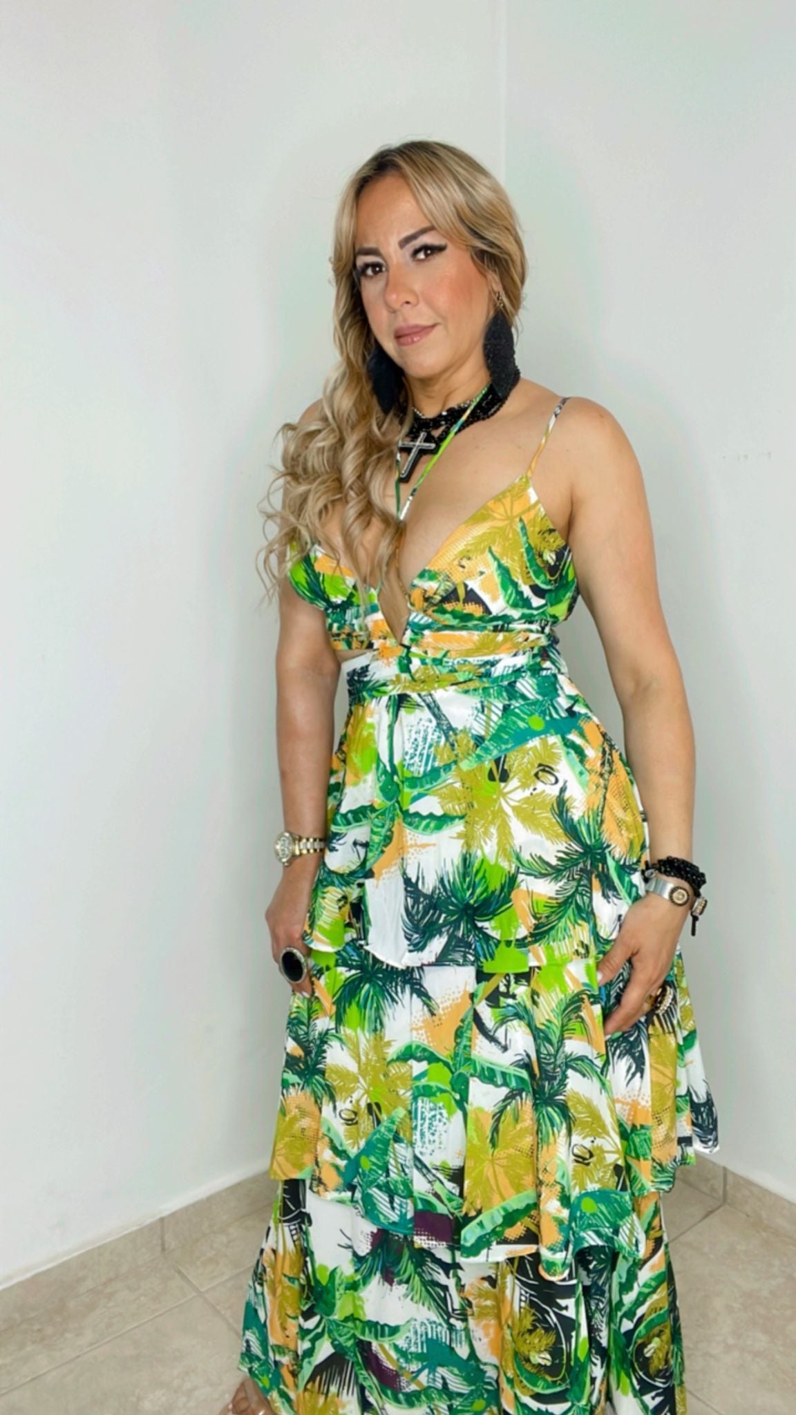 Palm Tree Dress