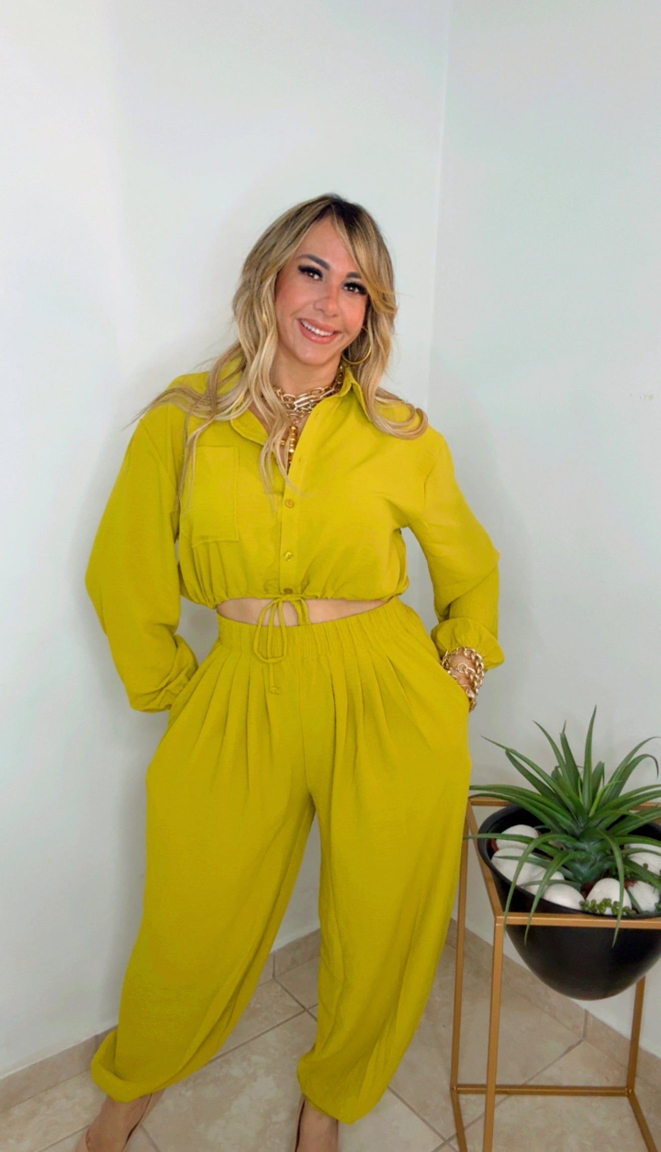 Lime Jogger Set BEST SELLER