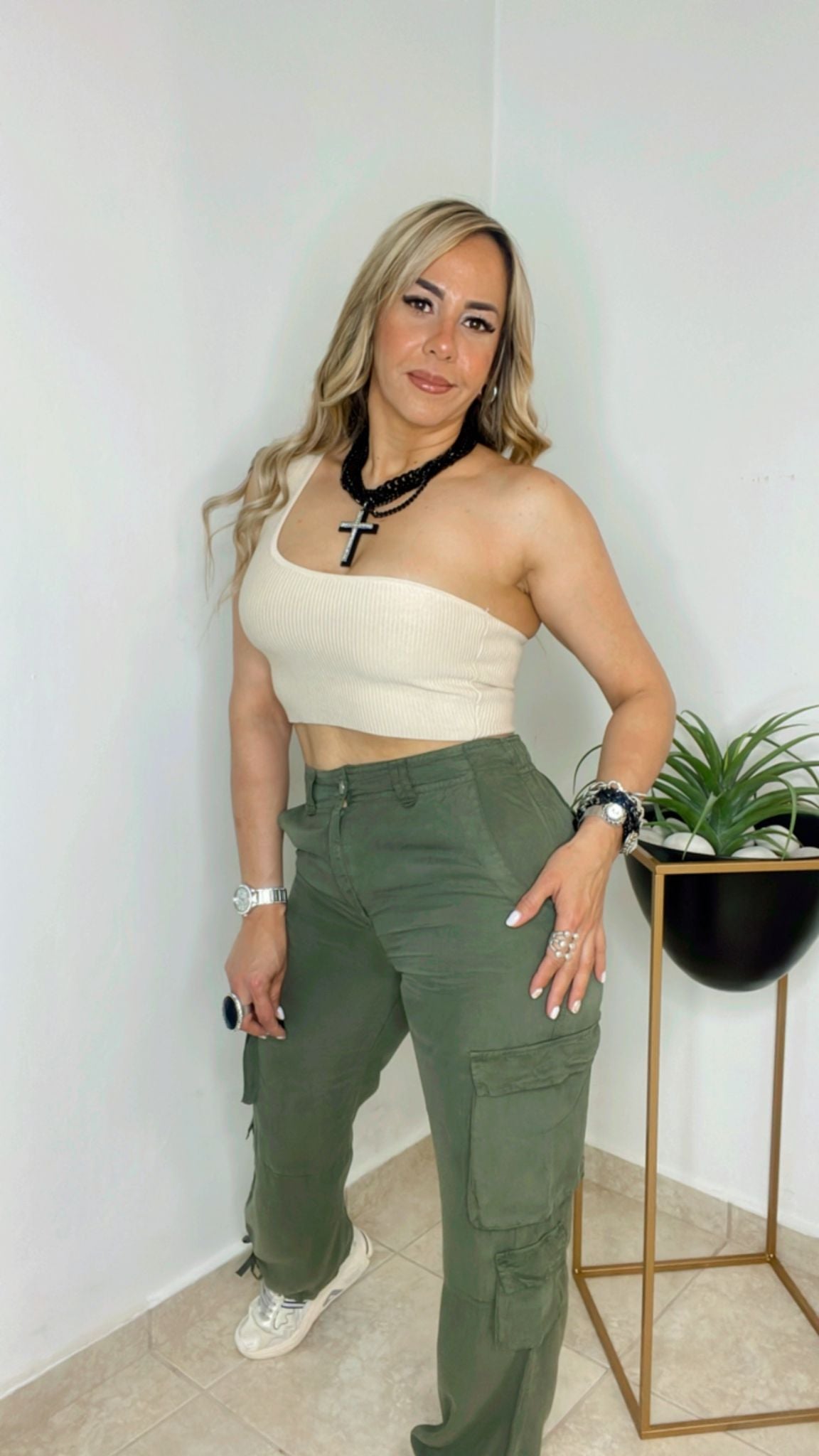 Dark Olive Pants