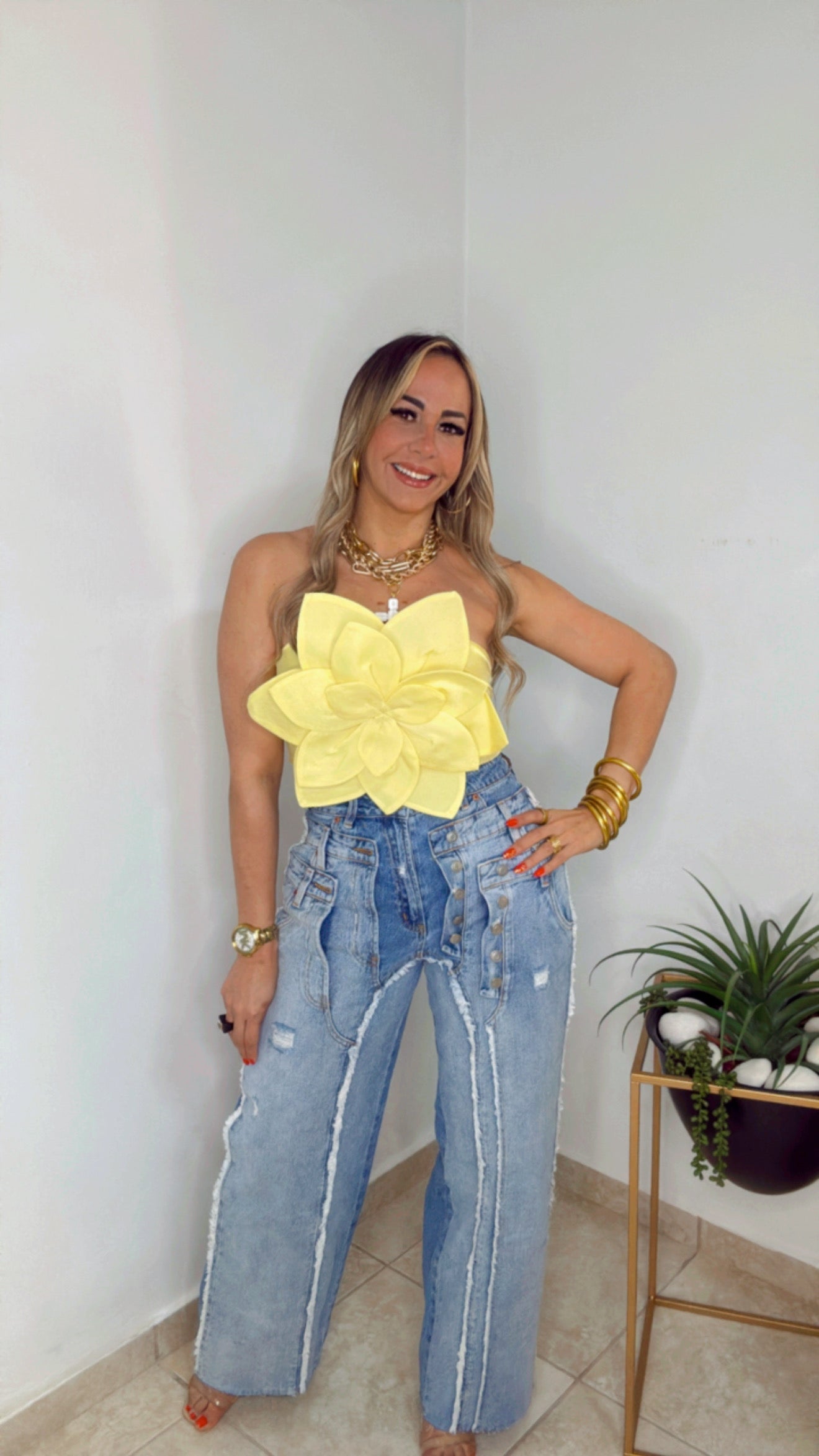 Yellow Flower Crop