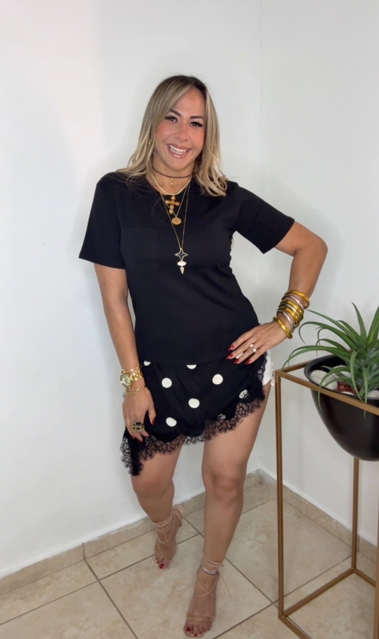 Black Trendy Blouse