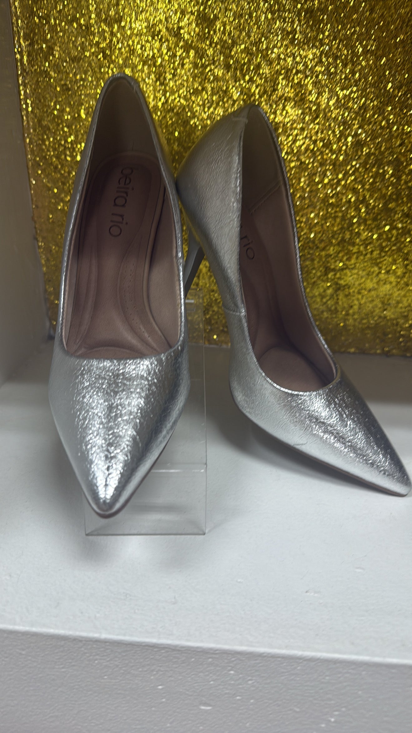 Stiletto Silver SIZE 5 VENTA FINAL