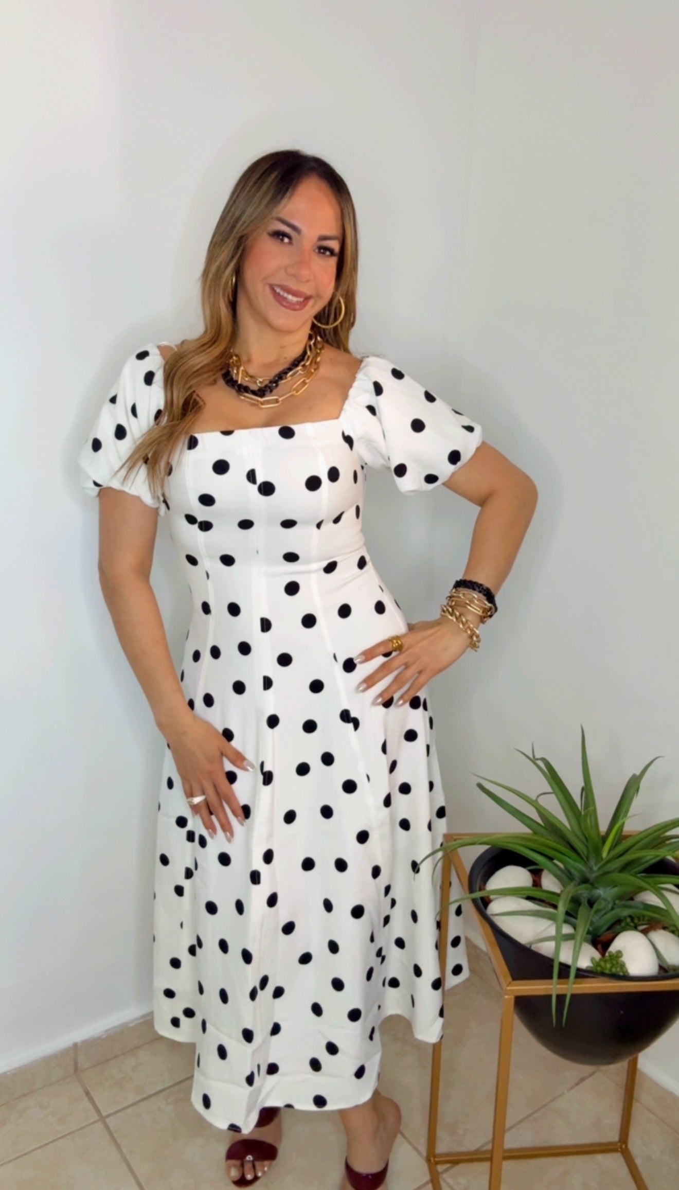 Polkadots Classic Dress