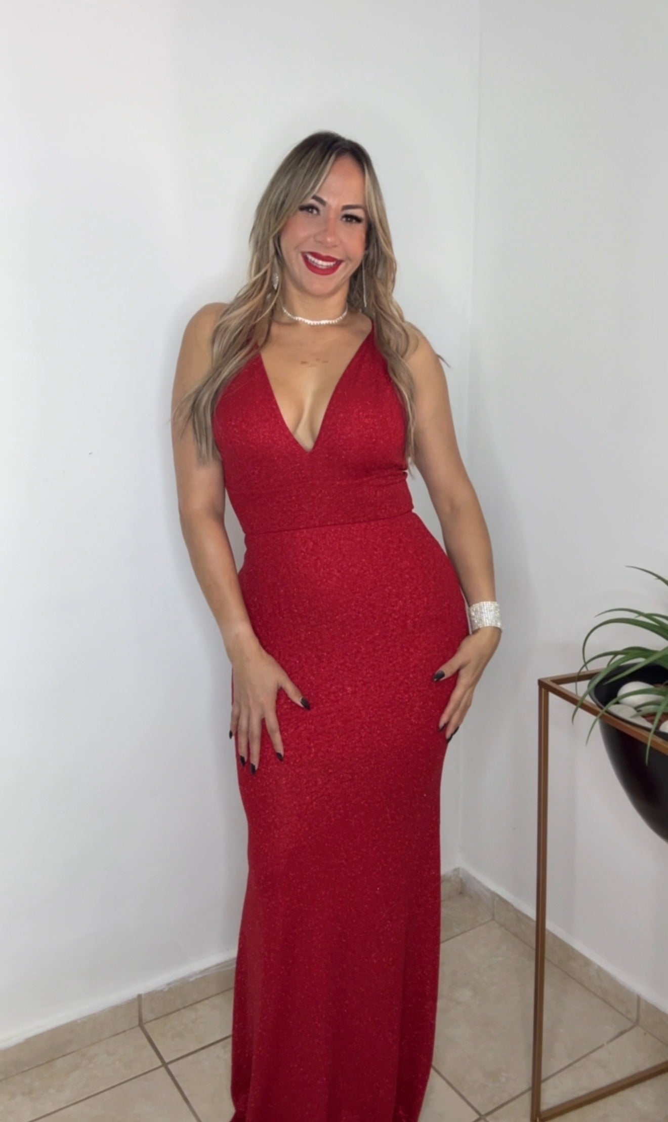 Red Night Dress