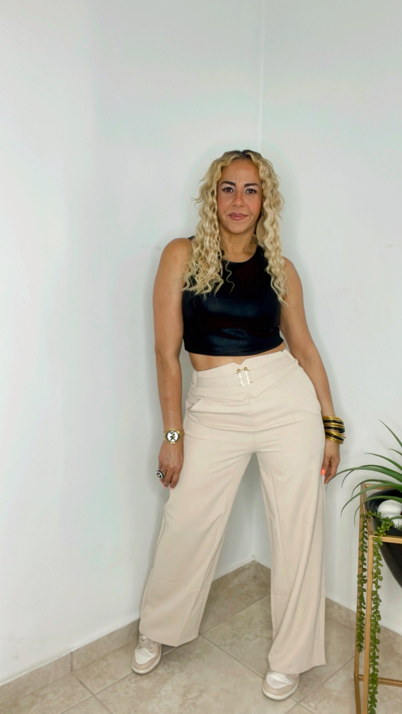 Chic Beige Pant