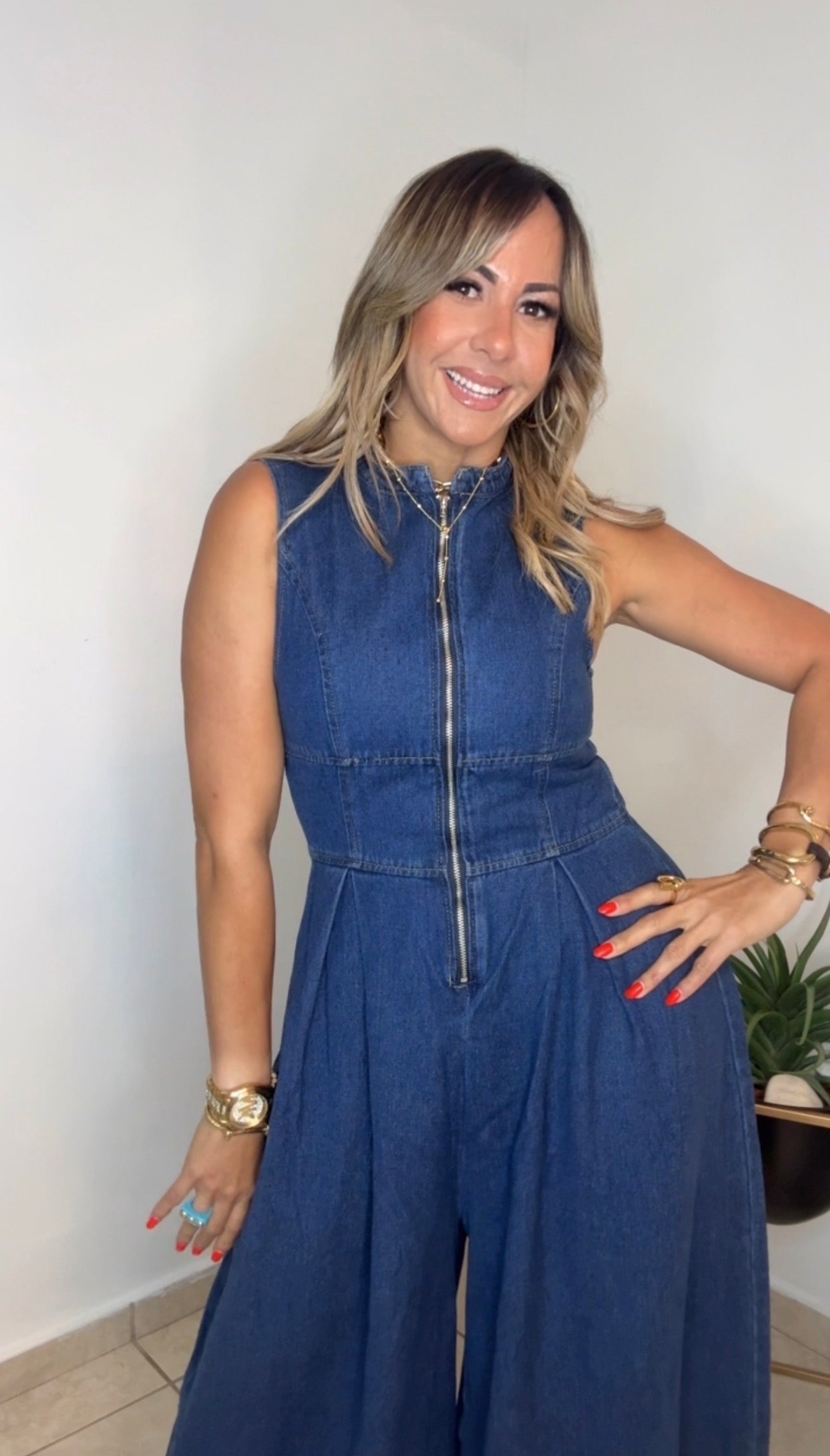 Denim Icon Jumpsuit