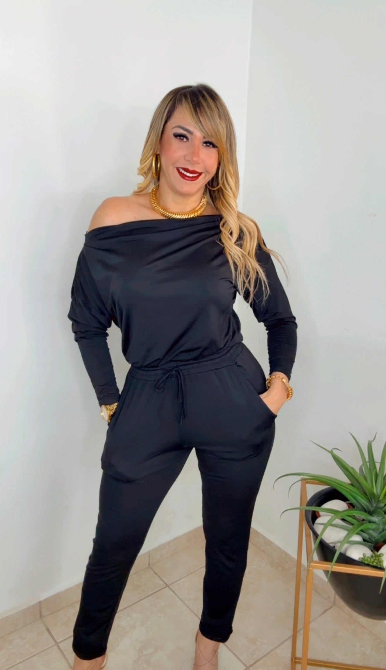 Black Elegant Jumpsuit