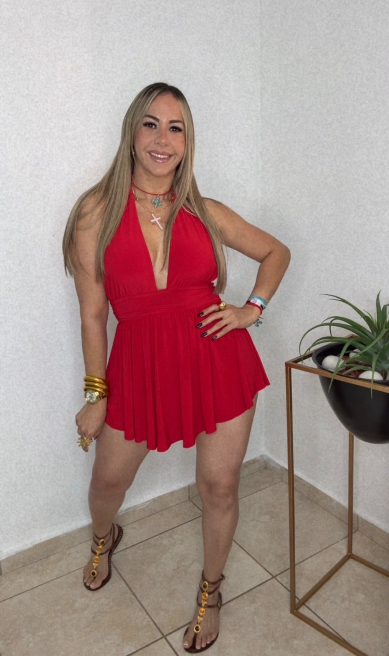 Red Romper