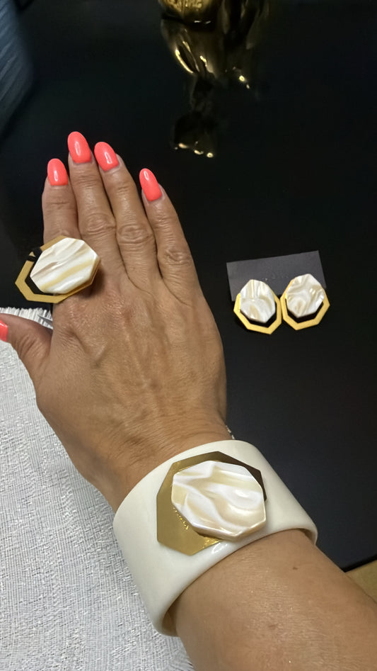 Trio Cuff, Anillo, Aretes