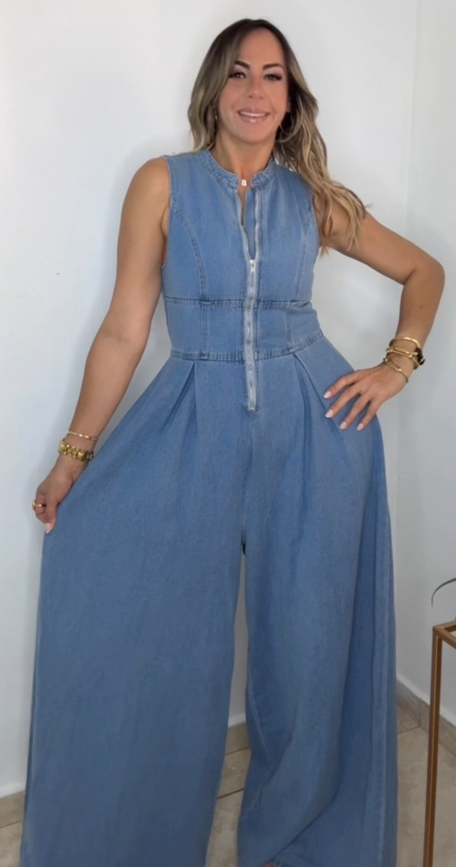 Denim Icon Jumpsuit
