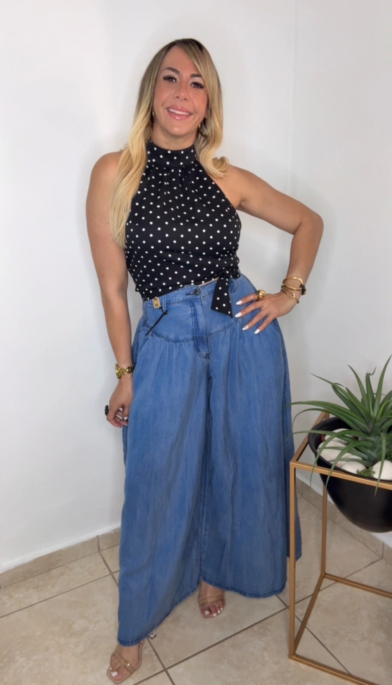Palazzo En Denim