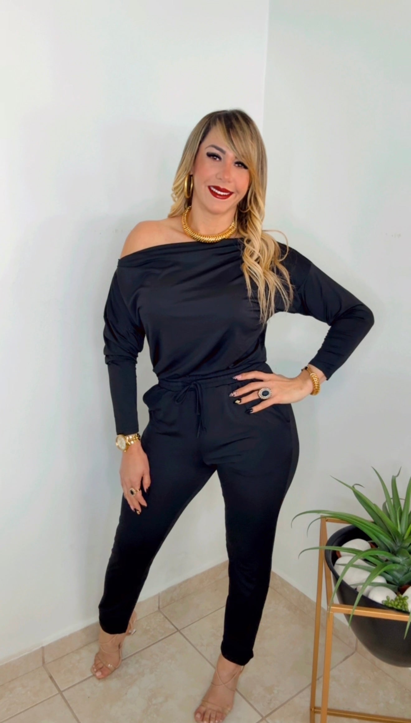 Black Elegant Jumpsuit