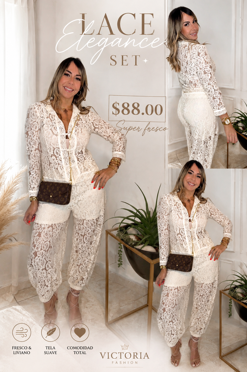 Ivory Romance Set