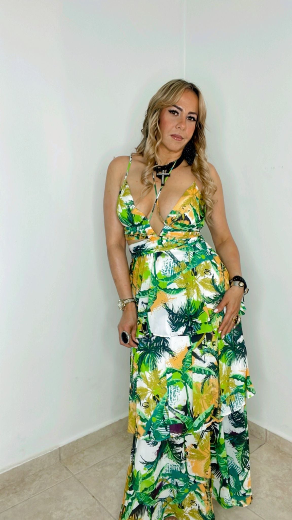 Palm Tree Dress