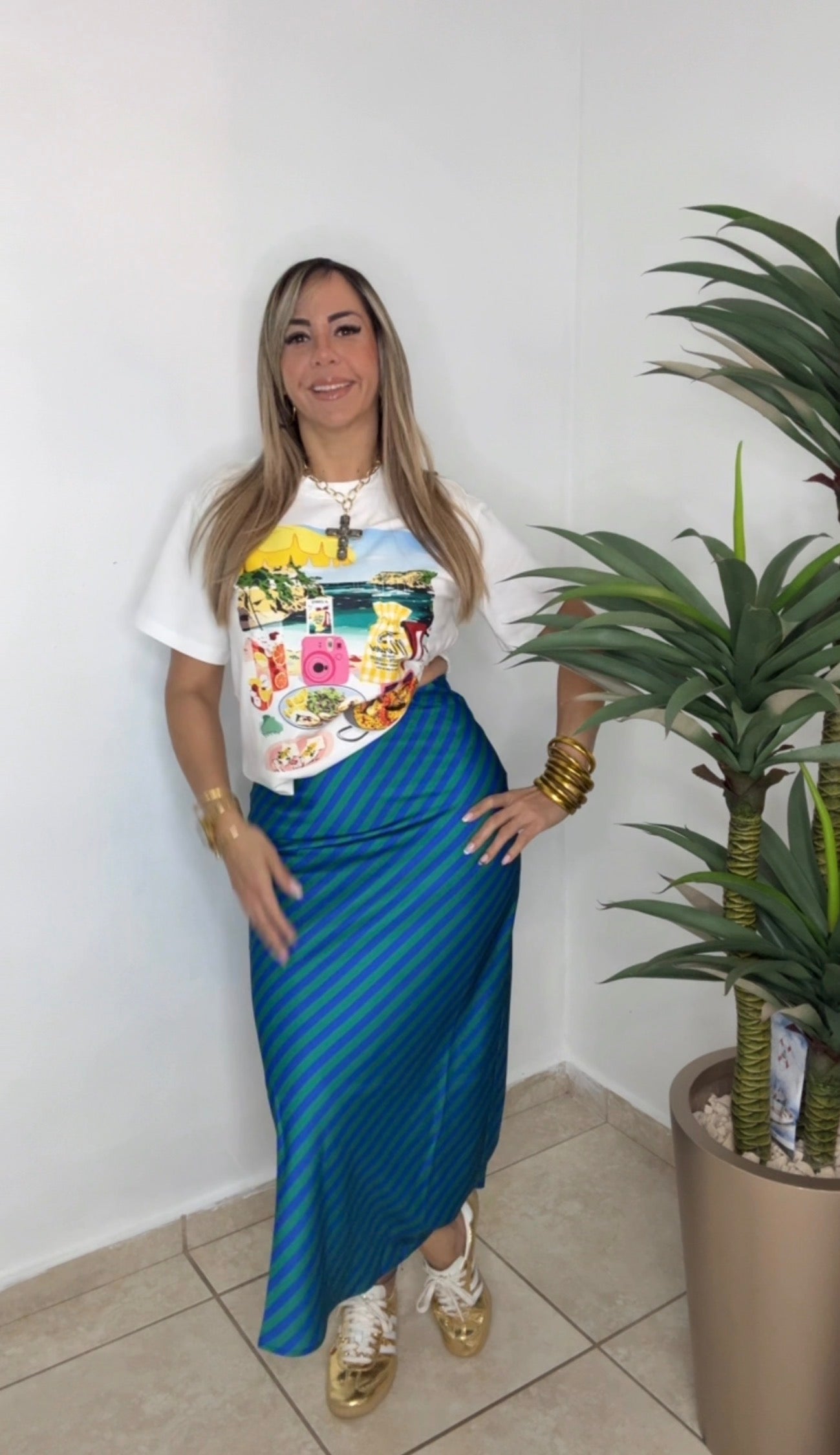 Blue Sunset Skirt