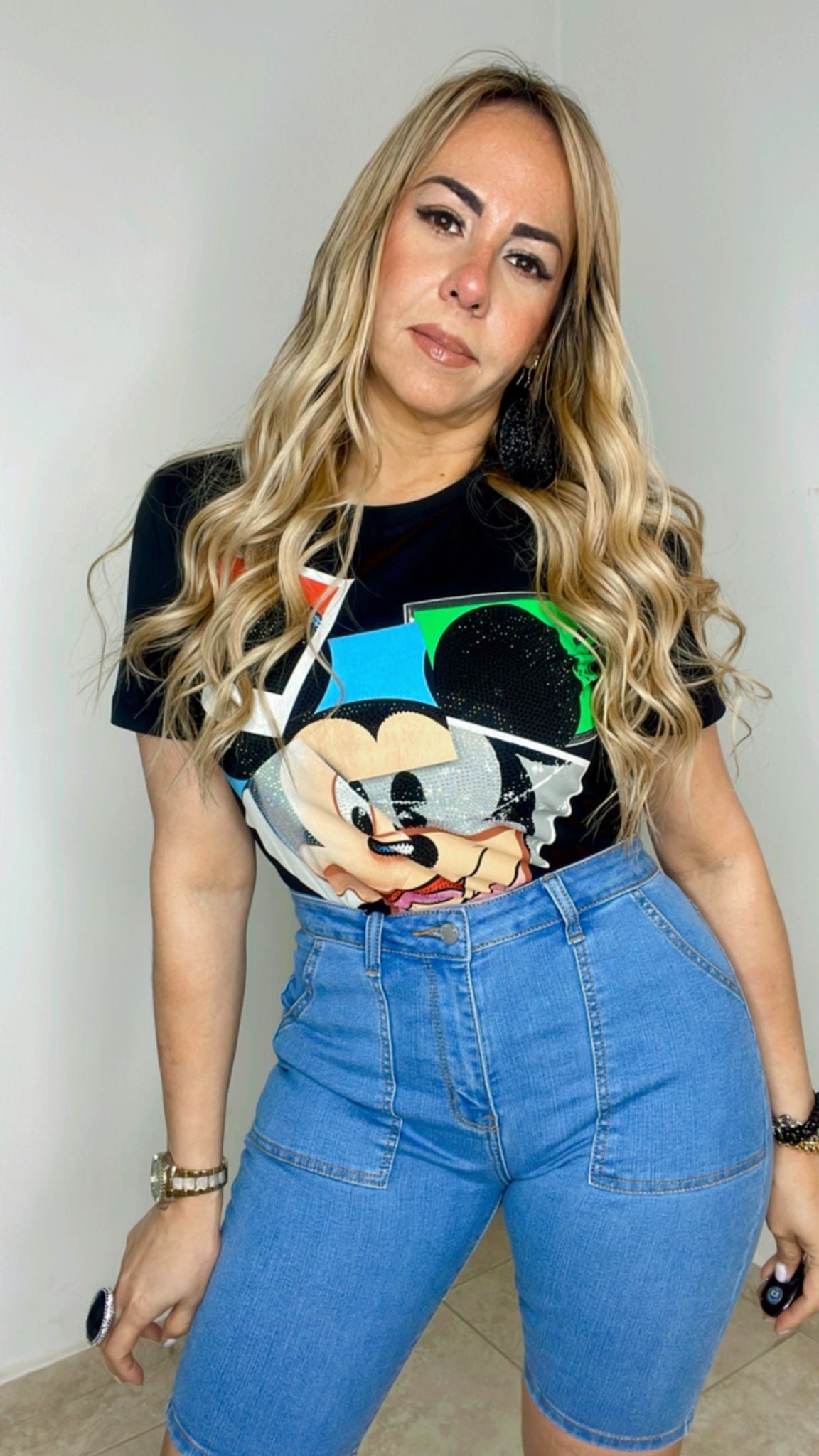 Mickey Black T-Shirt