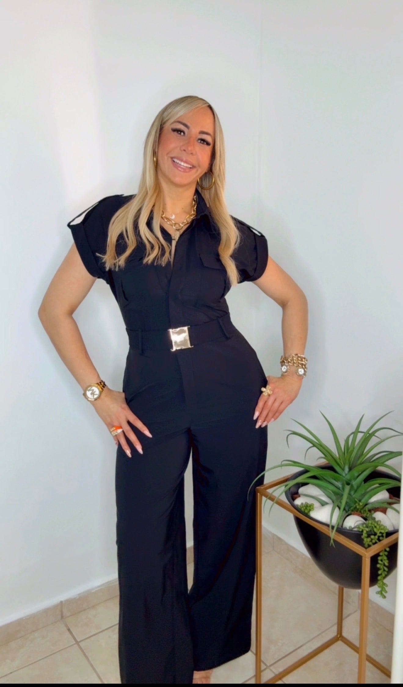 Black Classic Jumpsuit