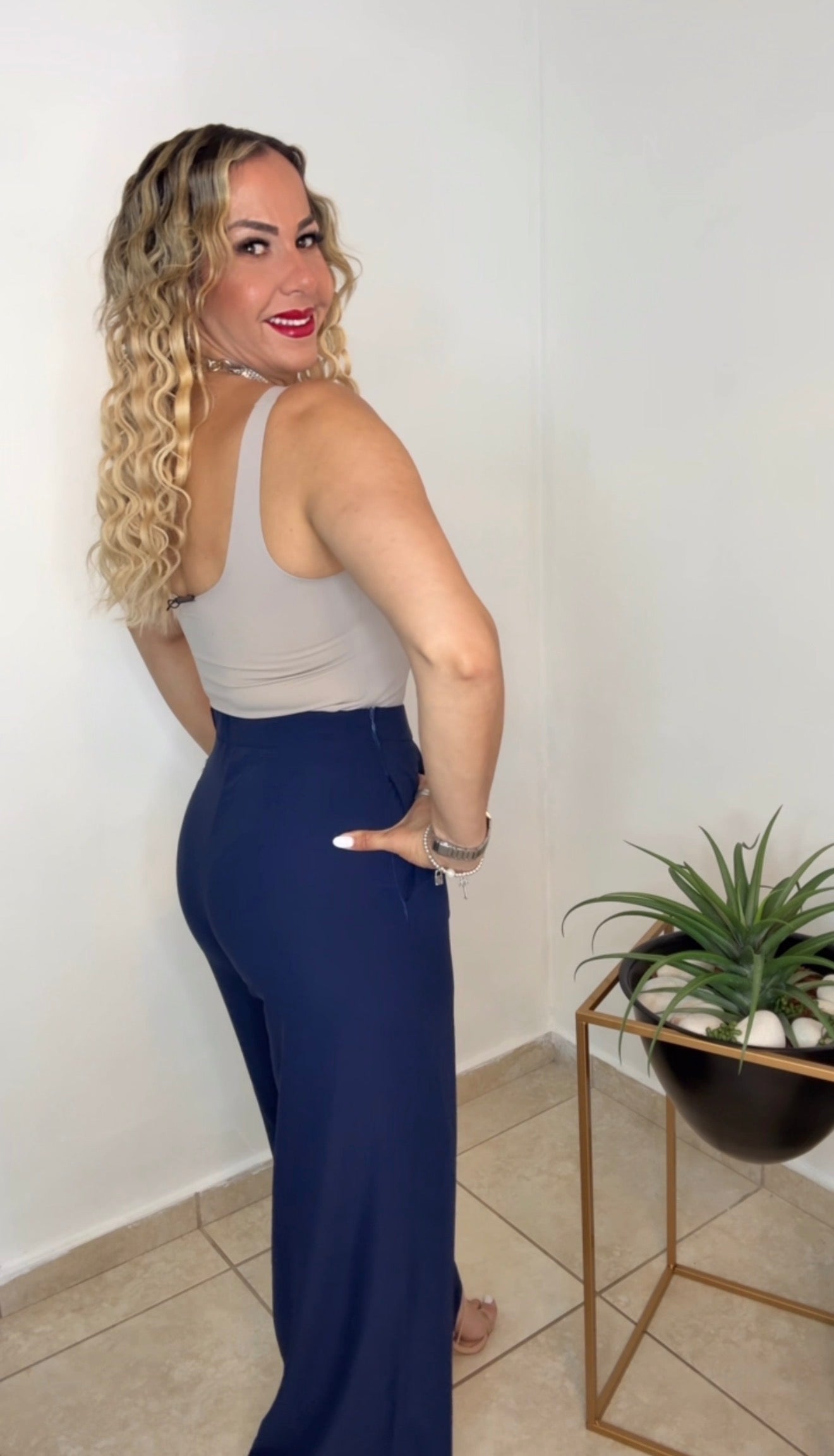 Navy Classic Pant