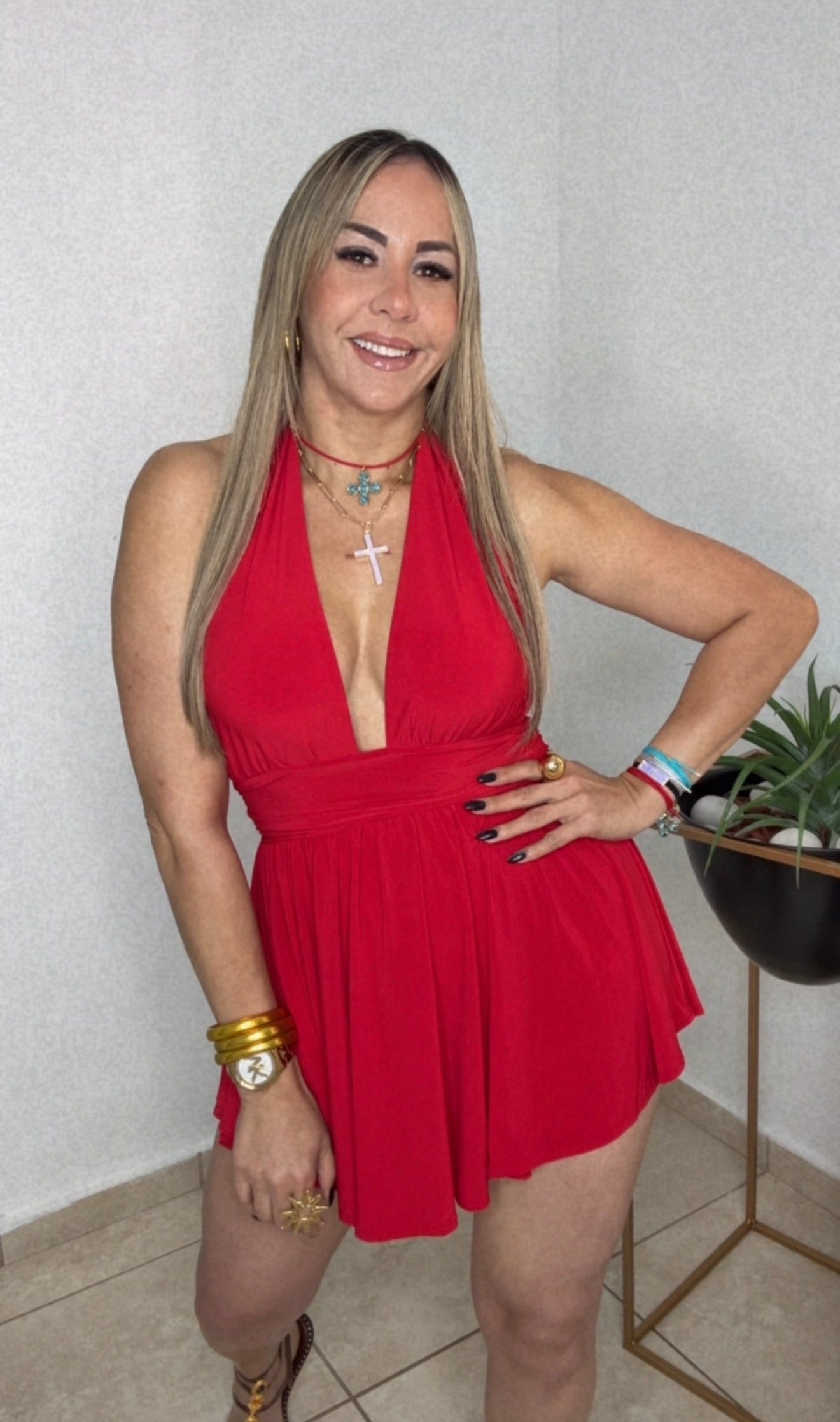 Red Romper