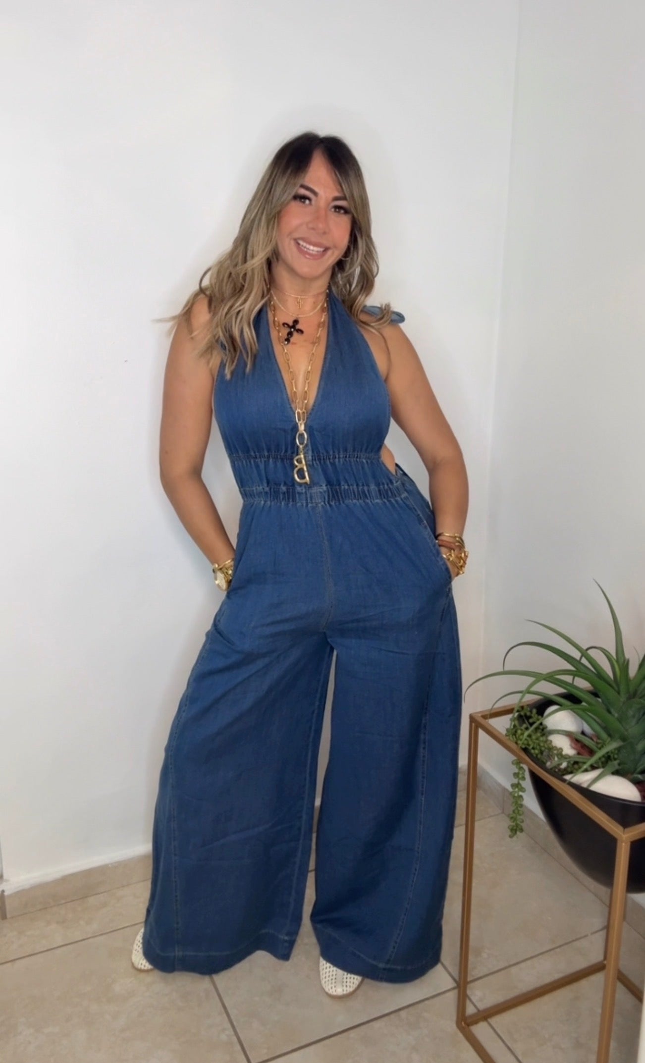 Denim Desire Jumpsuit