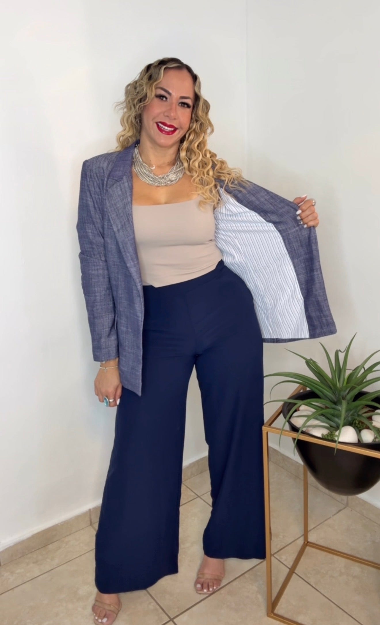 Navy Classic Pant
