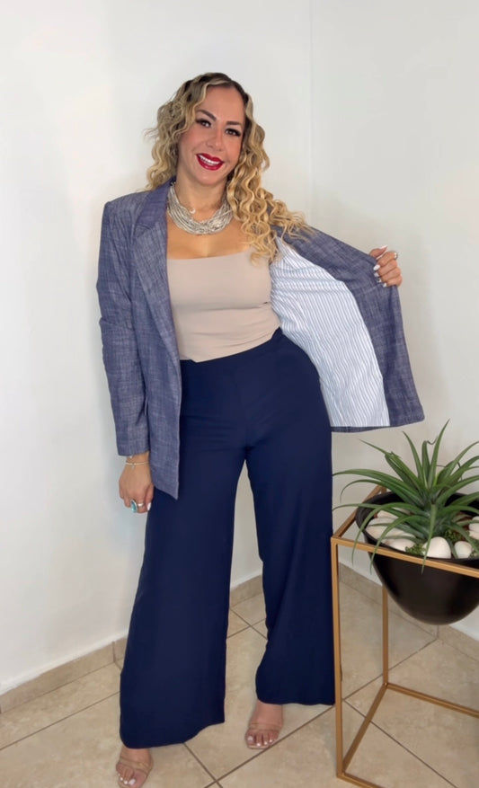 Navy Classic Pant