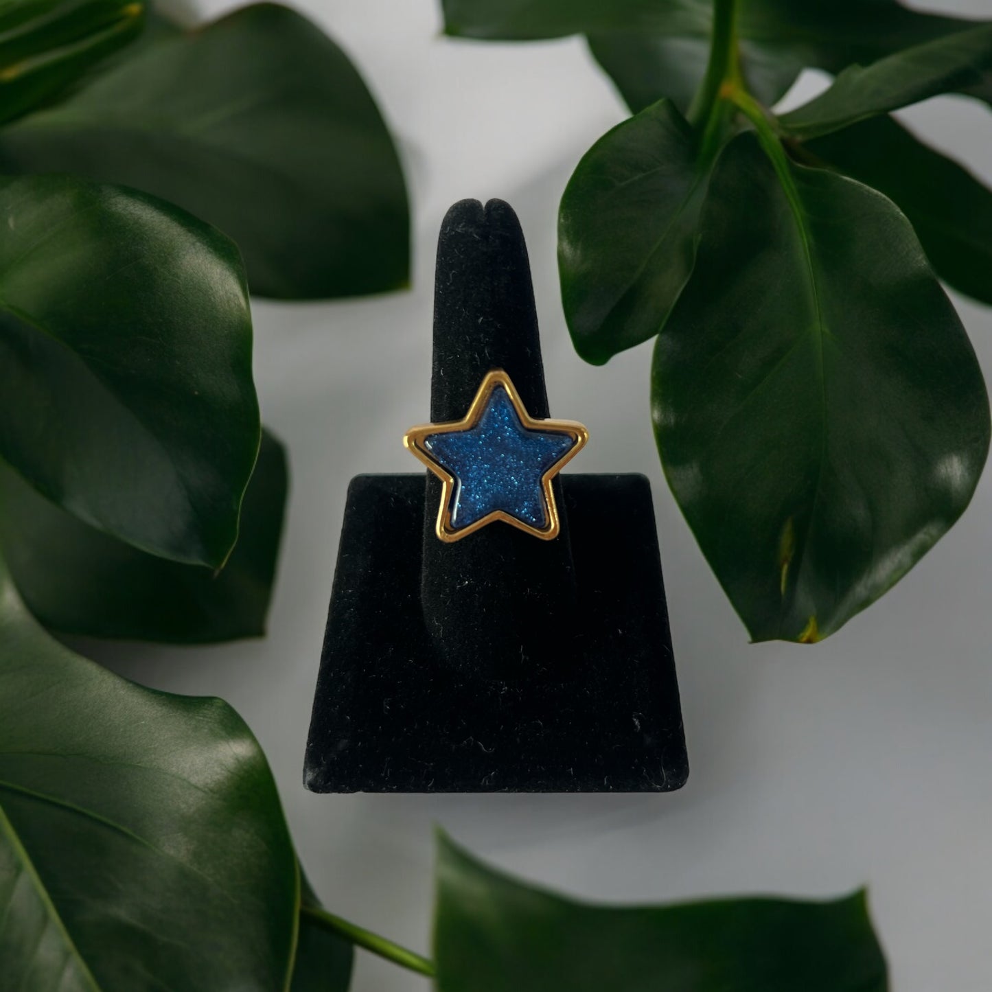 Gold Color Star Ring