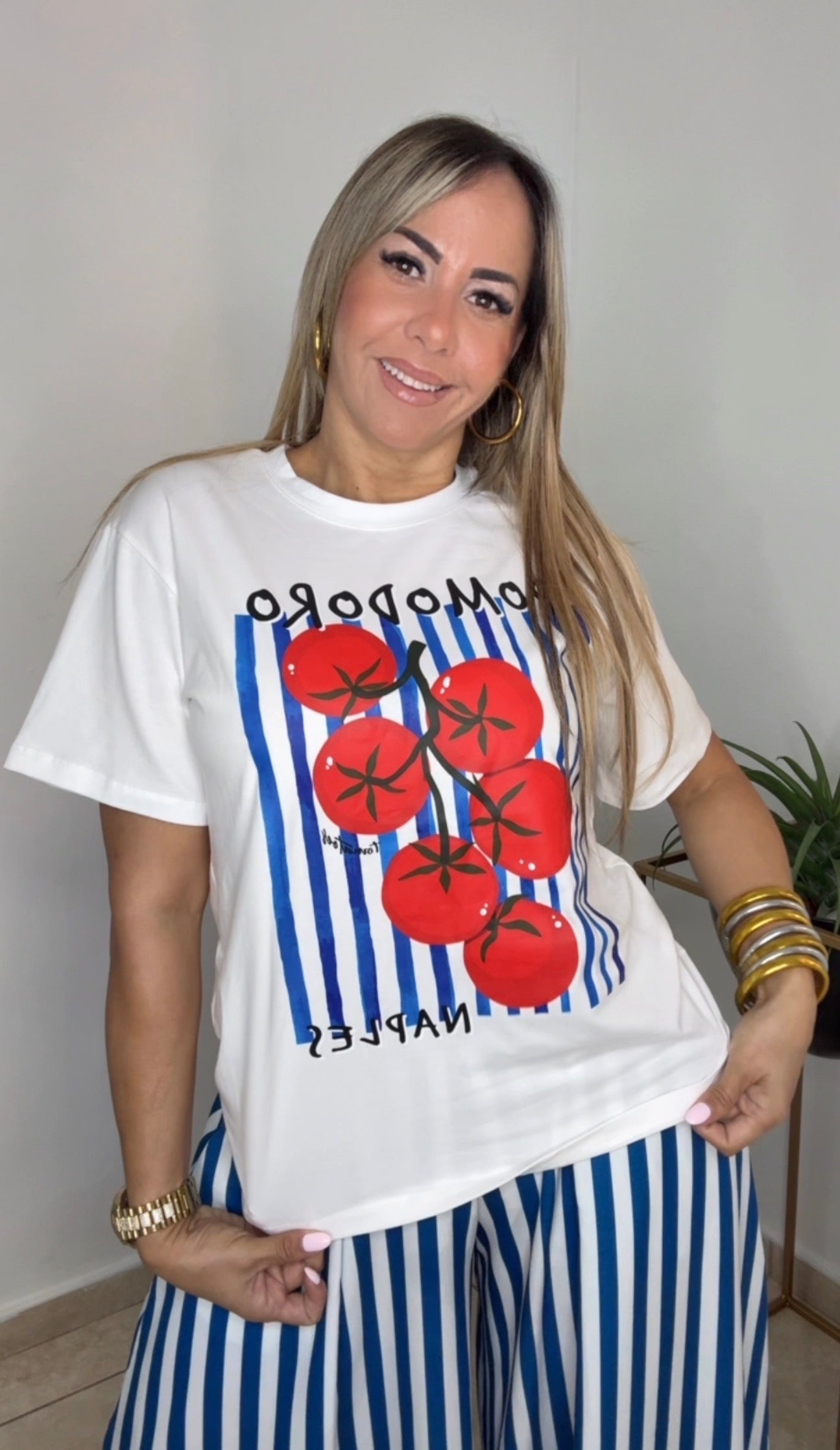 Amalfi Tomato Tee