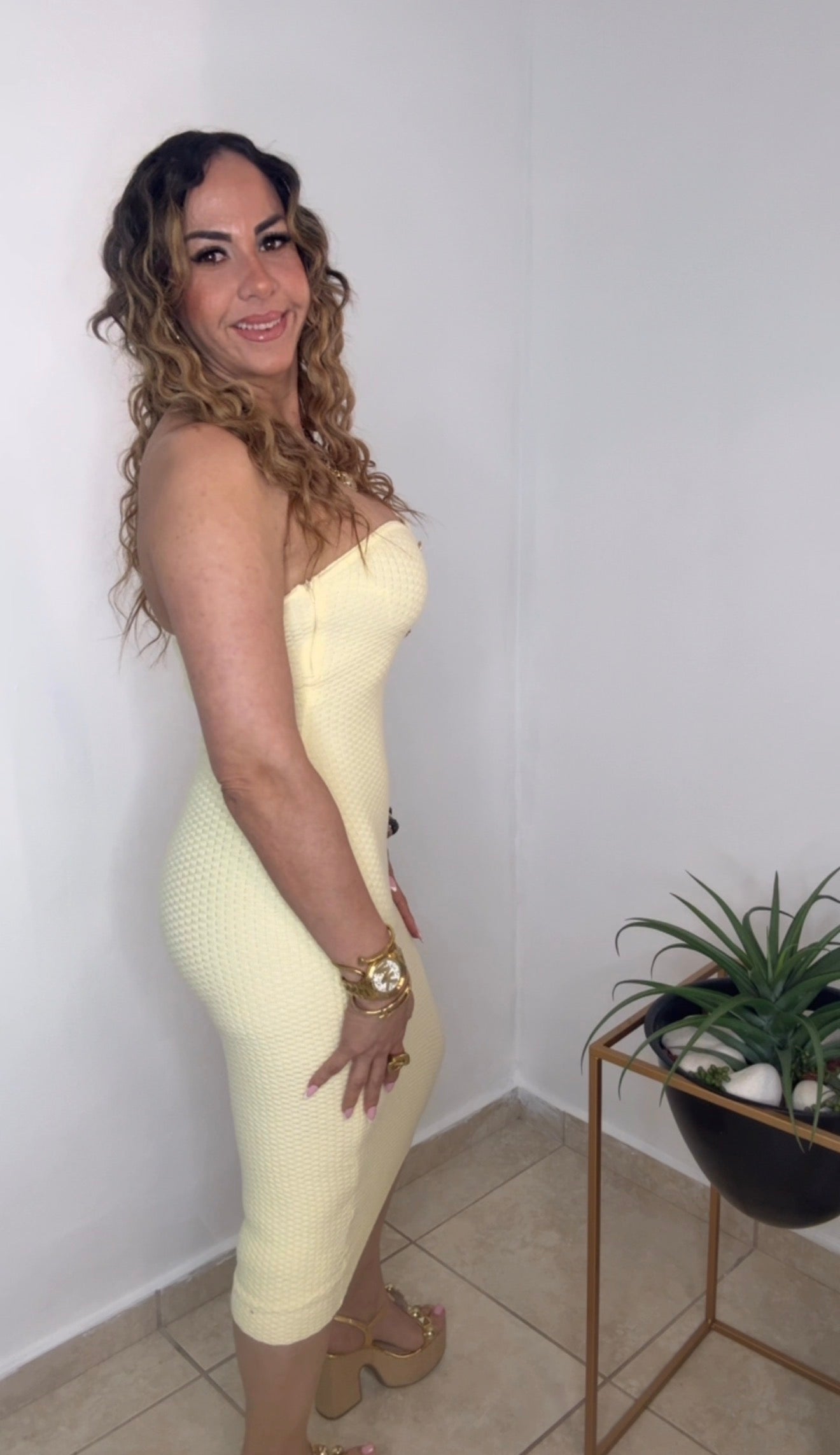 Banana Pencil Dress