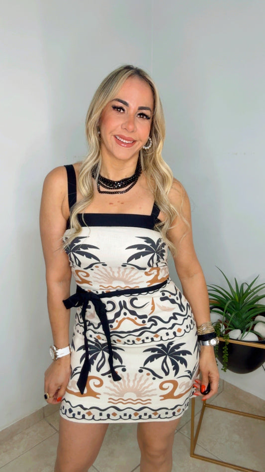 Tropic Lino Dress