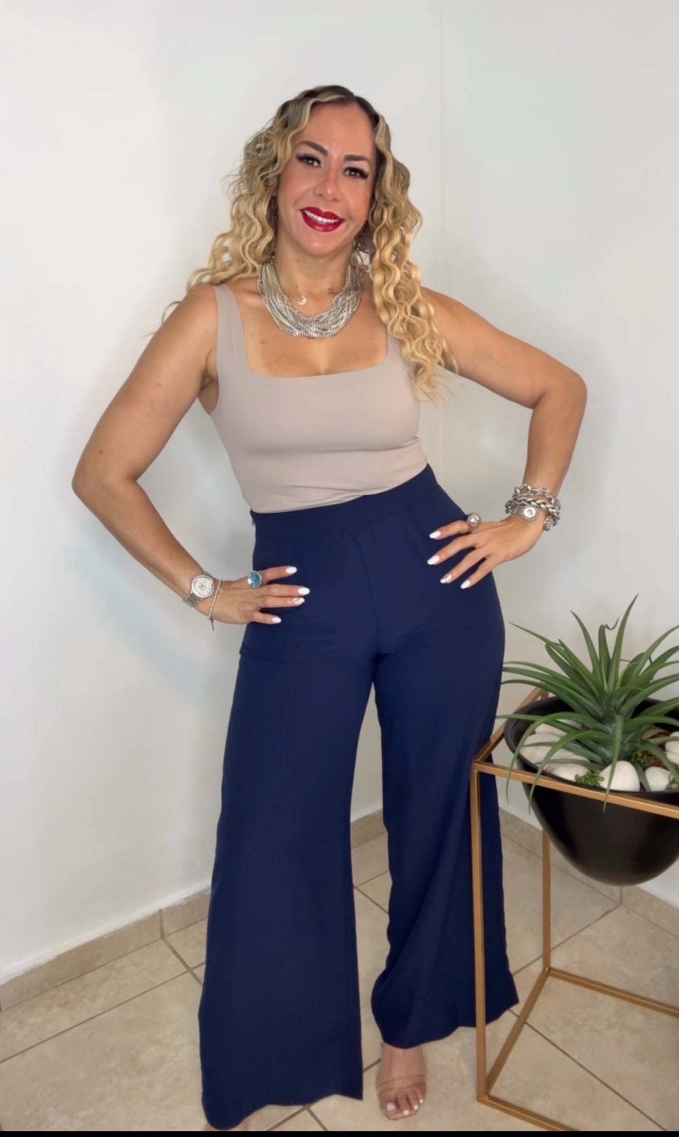 Navy Classic Pant