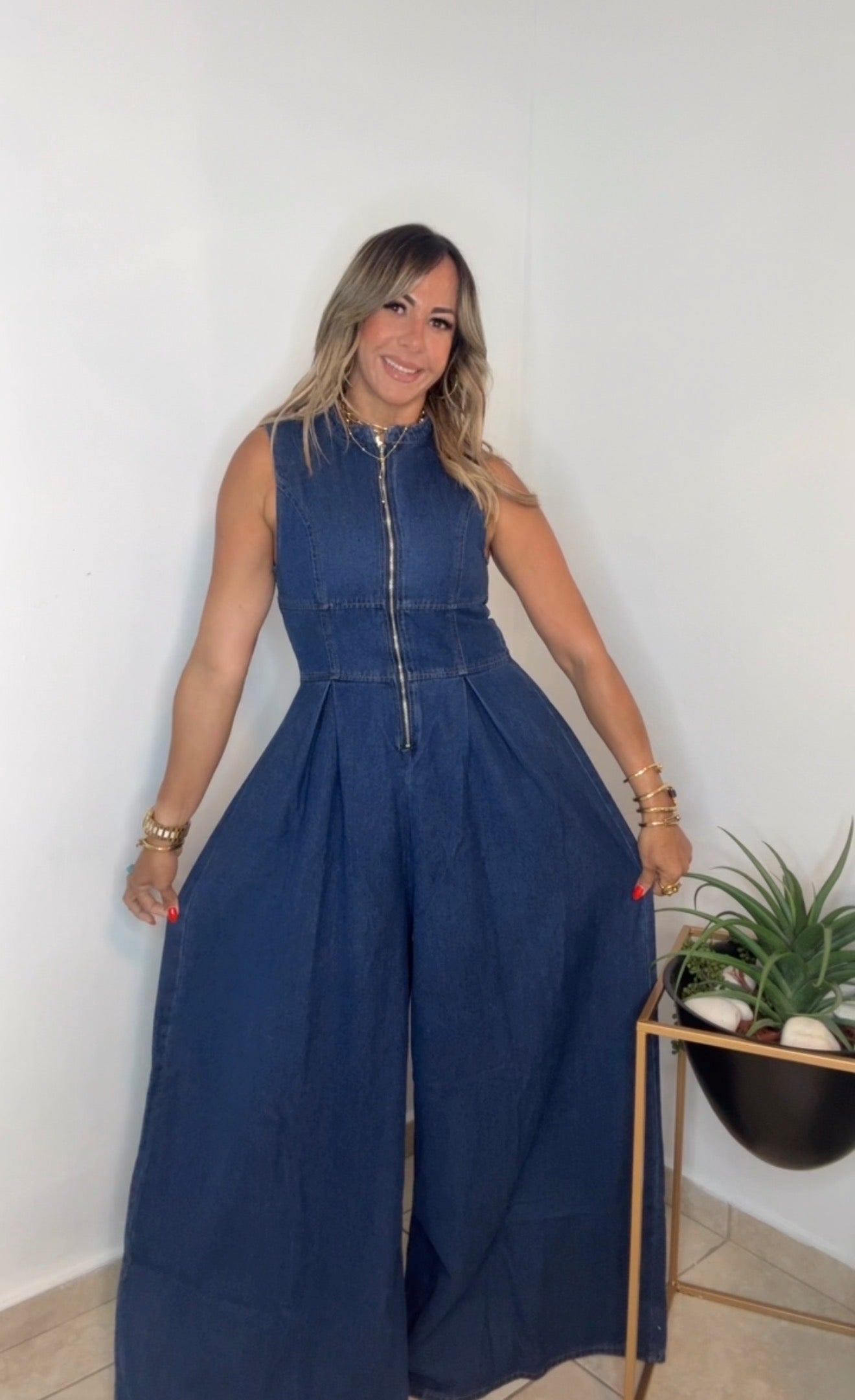 Denim Icon Jumpsuit
