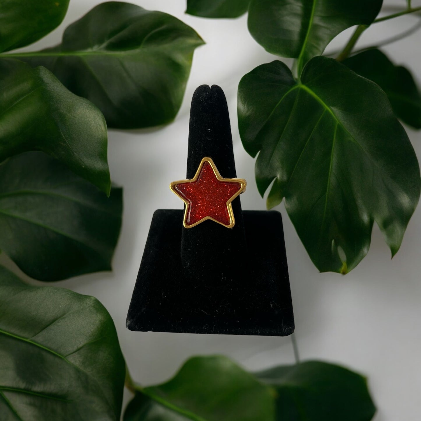 Gold Color Star Ring