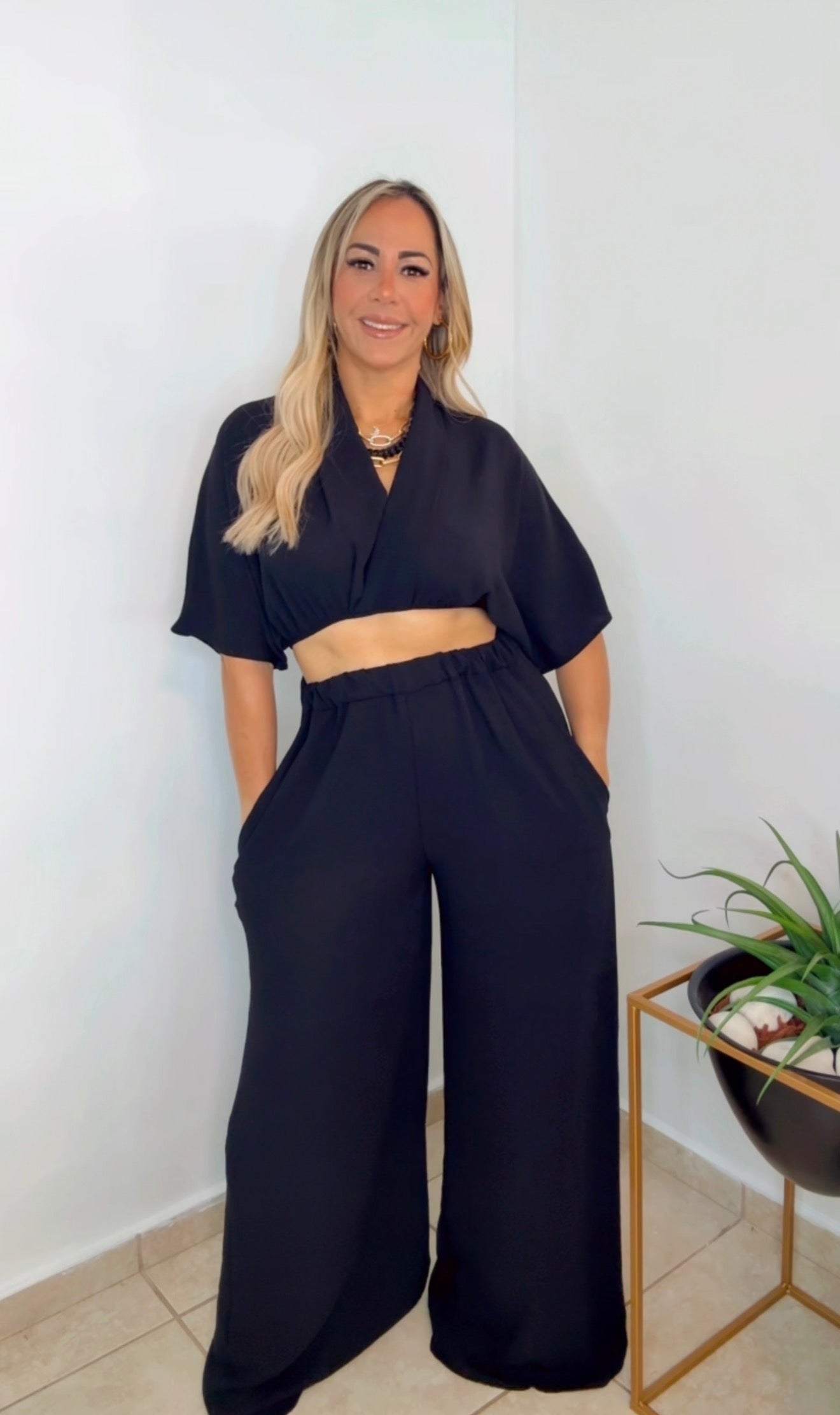 Black Set Palazzo