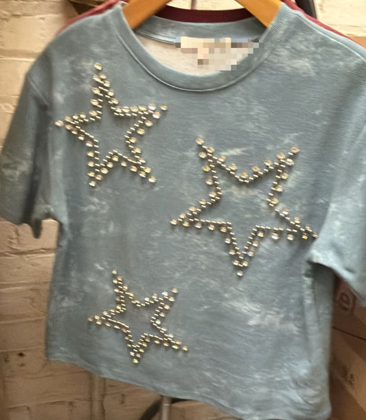 Baby Blue Star Tshirt