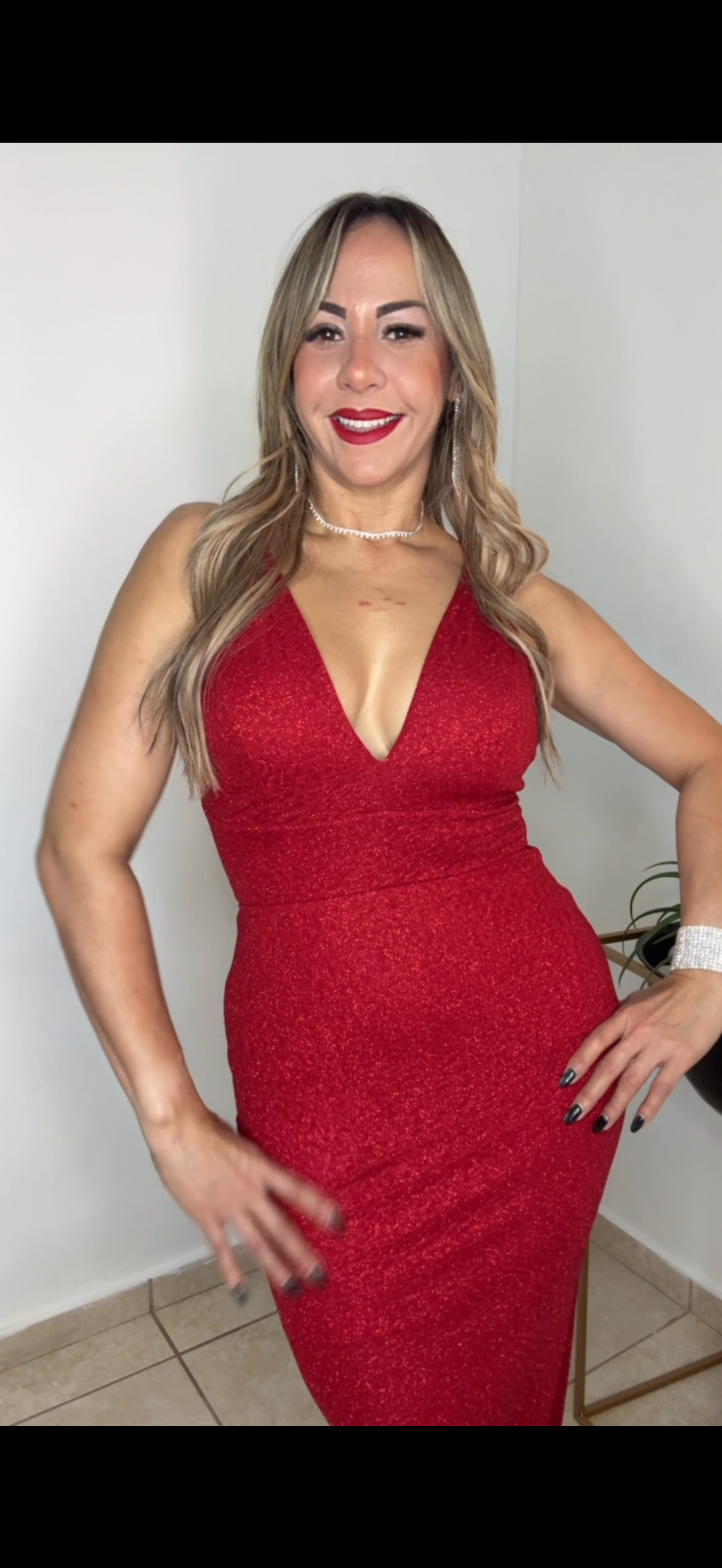 Red Night Dress
